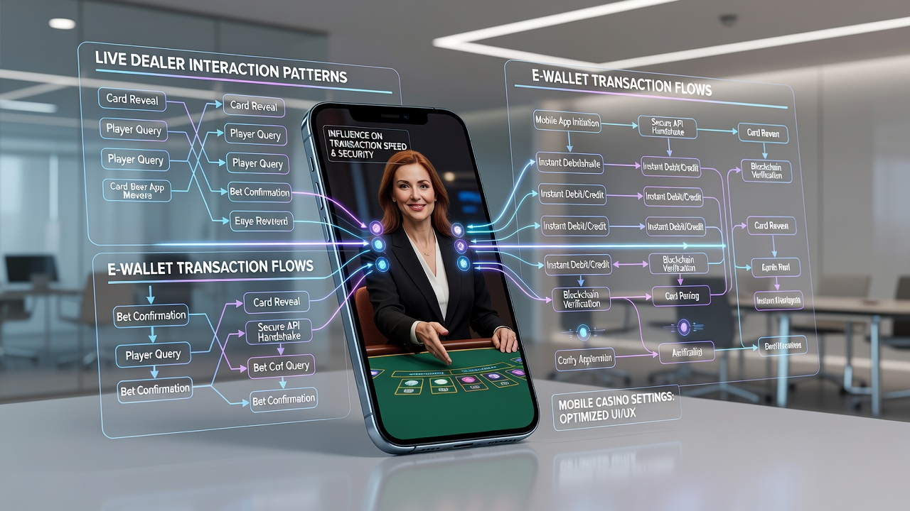 Analyse von Transaktionsflüssen und Live-Dealer-Mustern auf mobilen Geräten
