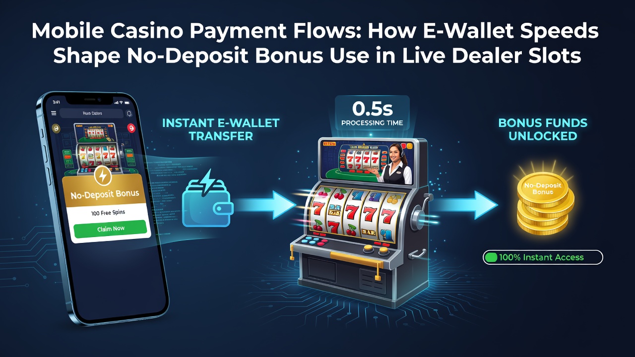 Mobile Casino-Zahlungsströme mit E-Wallets und Live-Dealer-Slots