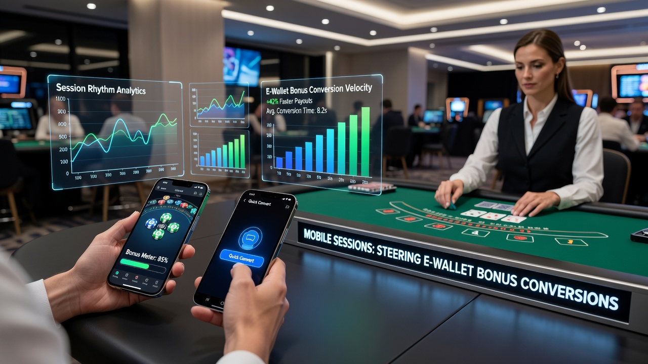 E-Wallet-Transaktionen während mobiler Live-Tisch-Sessions mit Bonus-Elementen
