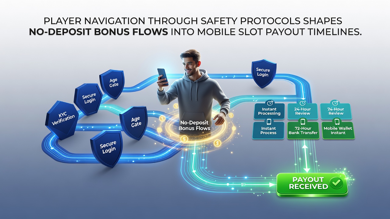 Spieler navigieren durch Sicherheitsprotokolle auf einem mobilen Casino-Interface mit Fokus auf Verifizierungsschritte und Bonusaktivierung