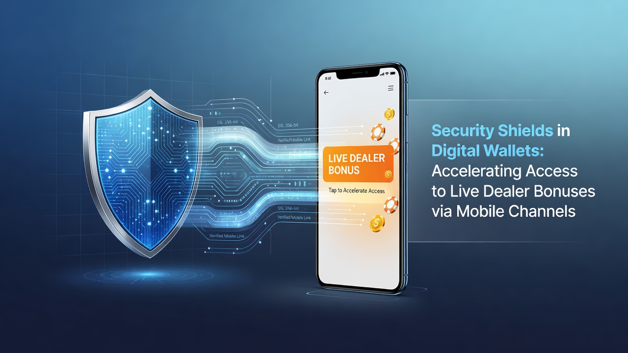 Mobile Wallet-Schnittstellen mit Sicherheitsprotokollen für Bonuszugriffe
